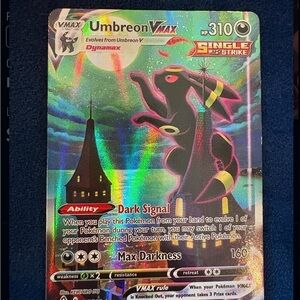 Umbreon VMAX Dynamax single strike Card HOT Pokemon Card Mint